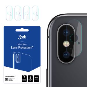 Szkło na obiektyw aparatu do Apple iPhone X - 3mk Lens Protection