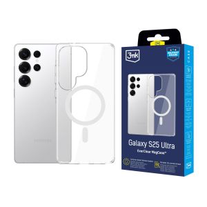 Pancerne etui z MagSafe na Samsung Galaxy S25 Ultra - 3mk EverClear MagCase