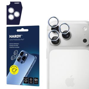 Ochrona obiektywu na Apple iPhone 17 Pro/ iPhone 17 Pro Max - HARDY Lens Protection Pro  Silver