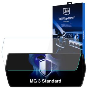Matowa folia ochronna na ekran nawigacji do MG 3 Standard - 3mk TechWrap Matte™ Center Display