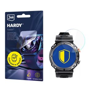 Szkło hybrydowe na smartwatch Rubicon RNCF25 - 3mk HARDY® Fusion Watch Protection™