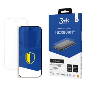 Nietłukące szkło hybrydowe na Google Pixel 9 Pro Fold (front) - 3mk FlexibleGlass