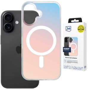 Holograficzne etui z MagSafe na Apple iPhone 16 - 3mk HARDY® PrisMag Case™