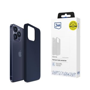 Etui na Apple iPhone 16 Pro Max - 3mk Silicone Case Dark Navy