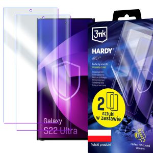2x Folia ochronna na Samsung Galaxy S22 Ultra 5G - 3mk HARDY® ARC+