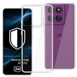 Przezroczyste etui na Motorola Edge 60 Pro - 3mk HARDY® Vision Case™