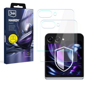 2x Szkło hybrydowe na Samsung Galaxy Z Flip 5 (ekran zewnętrzny) - 3mk HARDY® Fusion™