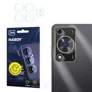 Szkło na obiektyw aparatu do Huawei Nova Y72 - 3mk HARDY® Fusion Lens Protection™