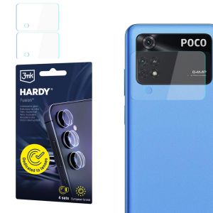 Szkło na obiektyw aparatu do Xiaomi POCO M4 Pro - 3mk HARDY® Fusion Lens Protection™