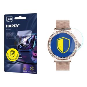 Szkło hybrydowe na smartwatch Rubicon RNCF19 - 3mk HARDY® Fusion Watch Protection™