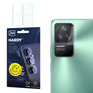 Szkło na obiektyw aparatu do Xiaomi POCO F4 5G - 3mk HARDY® Fusion Lens Protection™