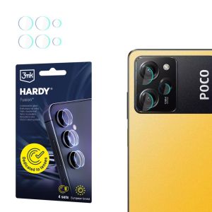 Szkło na obiektyw aparatu do Poco X5 Pro 5G - 3mk HARDY® Fusion Lens Protection™