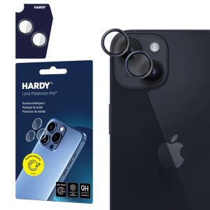 Ochrona obiektywu na Apple iPhone 15 / 15 Plus - 3mk HARDY Lens Protection Pro Black