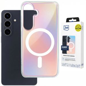 Holograficzne etui z MagSafe na Samsung Galaxy S26 - 3mk HARDY® PrisMag Case™