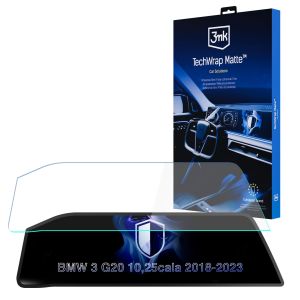 Matowa folia ochronna na ekran nawigacji do BMW 3 G20 2018-23 - 3mk TechWrap Matte™ Center Display
