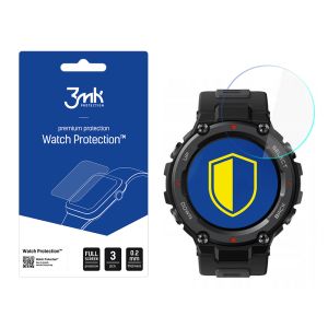 Szkło ochronne na ekran smartwatcha Xiaomi Amazfit T-Rex Pro - 3mk Watch Protection