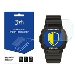 Szkło ochronne na ekran smartwatcha Maxcom Fit FW22 - 3mk Watch Protection