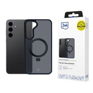 Etui na Samsung Galaxy S24 - 3mk Smoke Case Mag&Stand