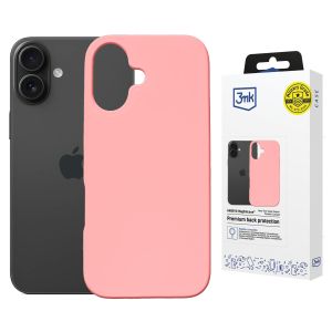 Luksusowe etui na Apple iPhone 16 Plus - 3mk HARDY MagSilicone Pink