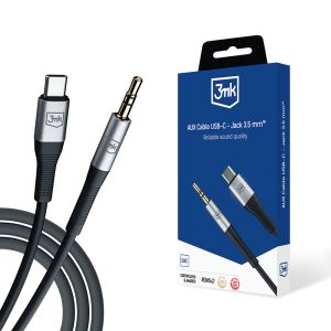 Kabel USB-C - Jack 3.5 mm - 3mk Aux Cable