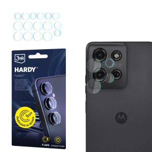 Szkło na obiektyw aparatu do Motorola Moto G75 - 3mk HARDY® Fusion Lens Protection™