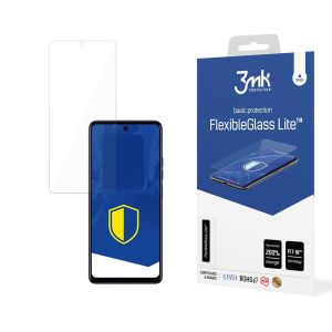 Niepękające szkło hybrydowe na Tecno Spark 10 Pro - 3mk FlexibleGlass Lite