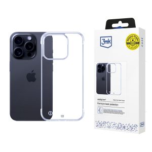 Ultralekkie etui na Apple iPhone 15 Pro - 3mk Just20g Clear Case