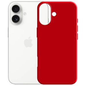 Etui silikonowe na Apple iPhone 17 - 3mk HARDY® Mellow Case™ Red