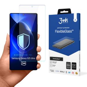Nietłukące szkło hybrydowe na Samsung Galaxy S25 Ultra - 3mk FlexibleGlass