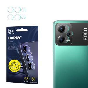 Szkło na obiektyw aparatu do Poco X5 5G - 3mk HARDY® Fusion Lens Protection™