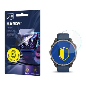 Szkło hybrydowe na smartwatch Garmin quatix 8 – 51mm - 3mk HARDY® Fusion Watch Protection™