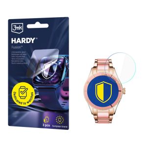 Szkło hybrydowe na smartwatch Rubicon RNCE82 - 3mk HARDY® Fusion Watch Protection™