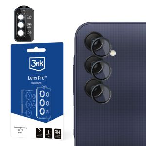 Szkło hartowane na obiektyw aparatu do Samsung Galaxy A25 5G - 3mk Lens Protection Pro Black