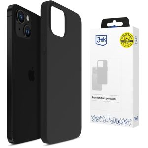 Etui silikonowe na Apple iPhone 15 Plus - 3mk HARDY® Mellow Case™ Black