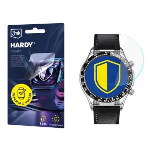 Szkło hybrydowe na smartwatch Rubicon RNCE94 - 3mk HARDY® Fusion Watch Protection™