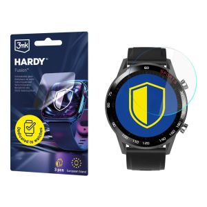 Szkło hybrydowe na smartwatch Bemi Rider RC1 - 3mk HARDY® Fusion Watch Protection™