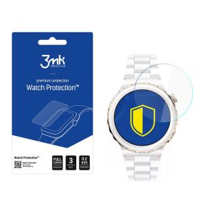 Szkło ochronne na ekran smartwatcha Huawei Watch GT 3 Pro Elegant 43mm - 3mk Watch Protection