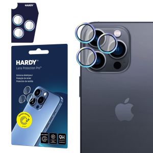Ochrona obiektywu na Apple iPhone 15 Pro Max - HARDY Lens Protection Pro Rainbow