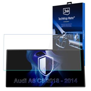 Matowa folia ochronna na ekran nawigacji do AUDI A6 C8 2018-24 - 3mk TechWrap Matte™ Center Display