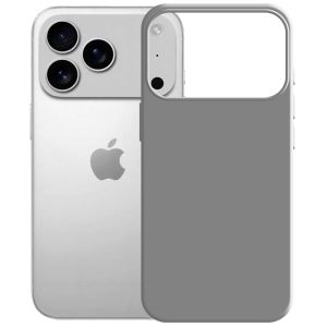 Etui silikonowe na Apple iPhone 17 Pro Max - 3mk HARDY® Mellow Case™ Gray