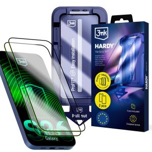 2x Szkło hartowane z aplikatorem na Samsung Galaxy S26+ - 3mk HARDY® Hardura 9H™