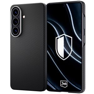 Etui z włókna aramidowego z MagSafe na Samsung Galaxy S26 - 3mk HARDY® Aramid MagCase™