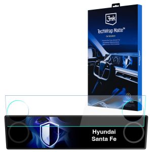 Matowa folia ochronna na ekran nawigacji do Hyundai Santa Fe 2024- - 3mk TechWrap Matte™ Center Display