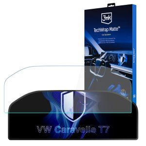 Matowa folia ochronna na ekran zegarów do VW Caravelle T7 2024- - 3mk TechWrap Matte Cluster™