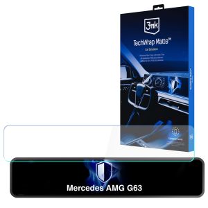 Matowa folia ochronna na ekran nawigacji do Mercedes AMG G63 - 3mk TechWrap Matte™ Center Display