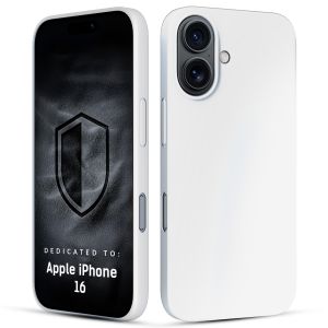 Etui silikonowe z MagSafe na Apple iPhone 16 - 3mk HARDY® Mellow MagCase™ White