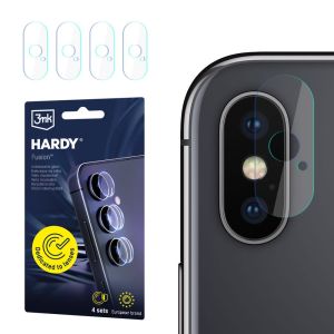 Szkło na obiektyw aparatu do Apple iPhone X - 3mk HARDY® Fusion Lens Protection™