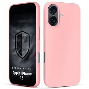 Etui silikonowe z MagSafe na Apple iPhone 16 - 3mk HARDY® Mellow MagCase™ Pink