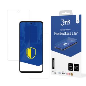 Niepękające szkło hybrydowe na Motorola Moto G52 - 3mk FlexibleGlass Lite