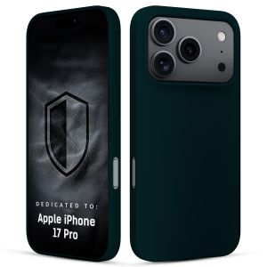 Etui silikonowe na Apple iPhone 17 Pro - 3mk HARDY® Mellow Case™ Dark Green